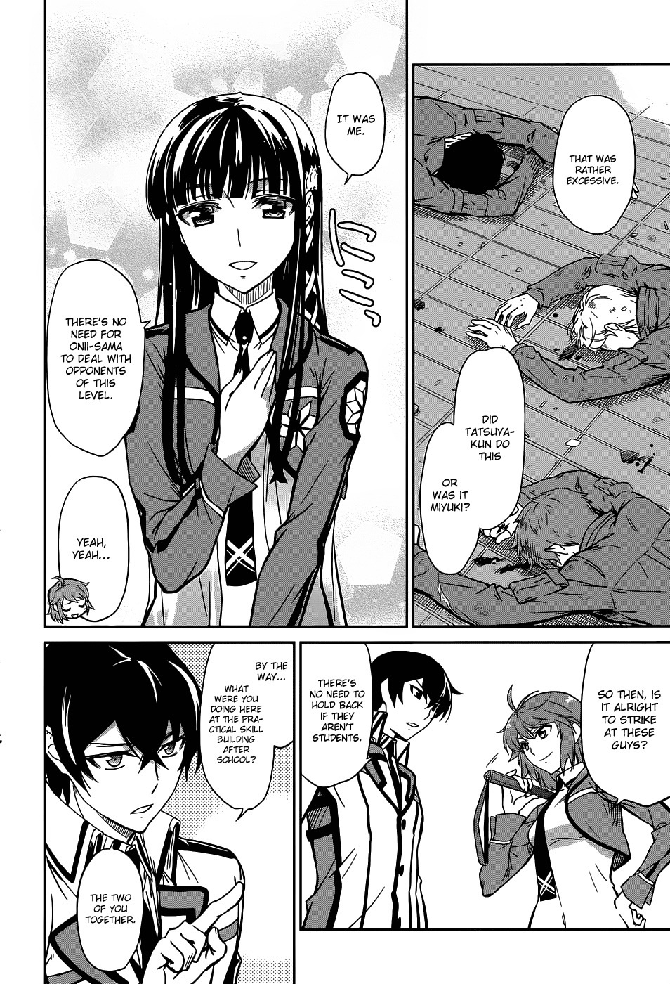 Mahouka Koukou no Rettousei Chapter 17 page 13 - Chapter 17: Subjugation