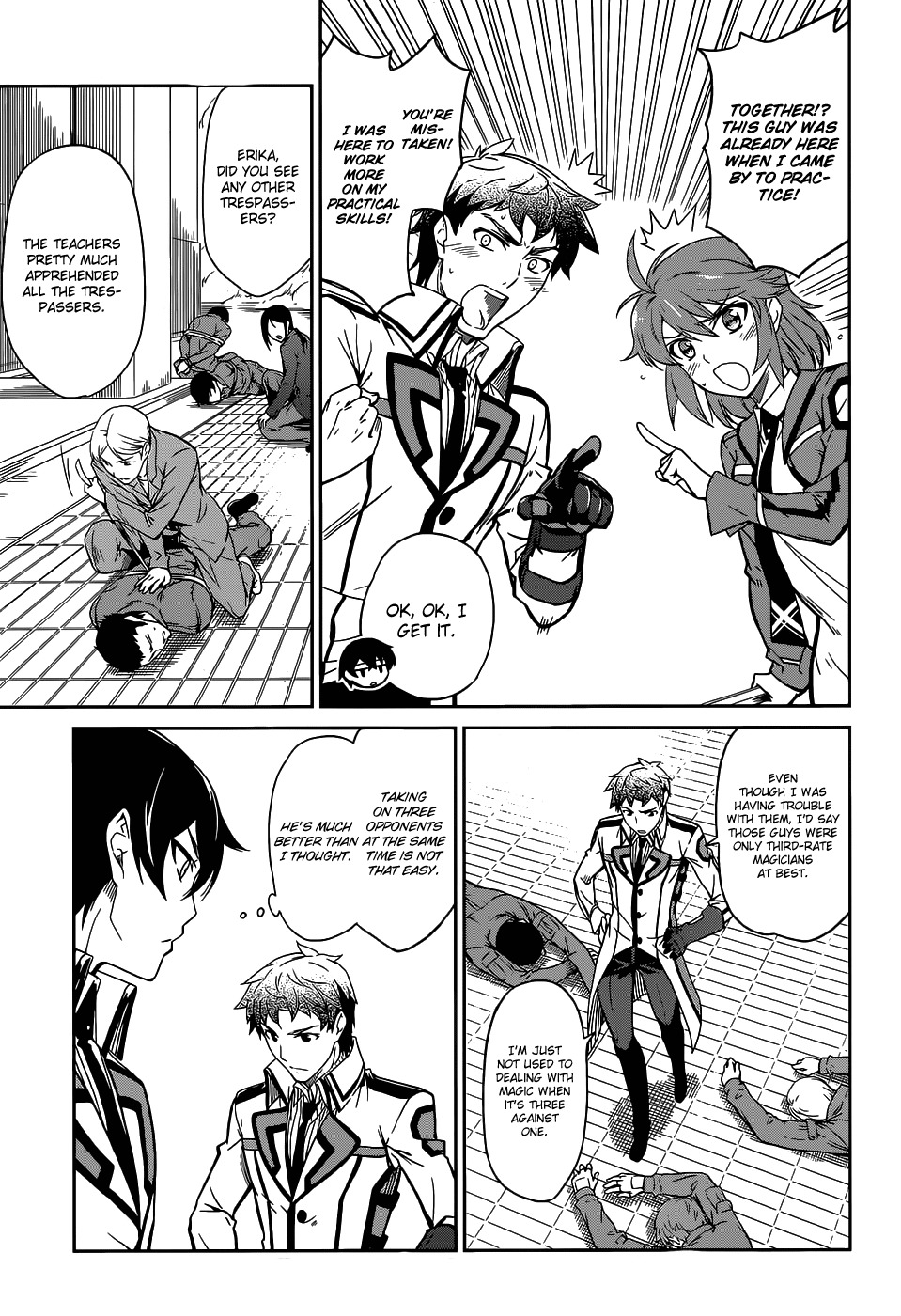 Mahouka Koukou no Rettousei Chapter 17 page 14 - Chapter 17: Subjugation