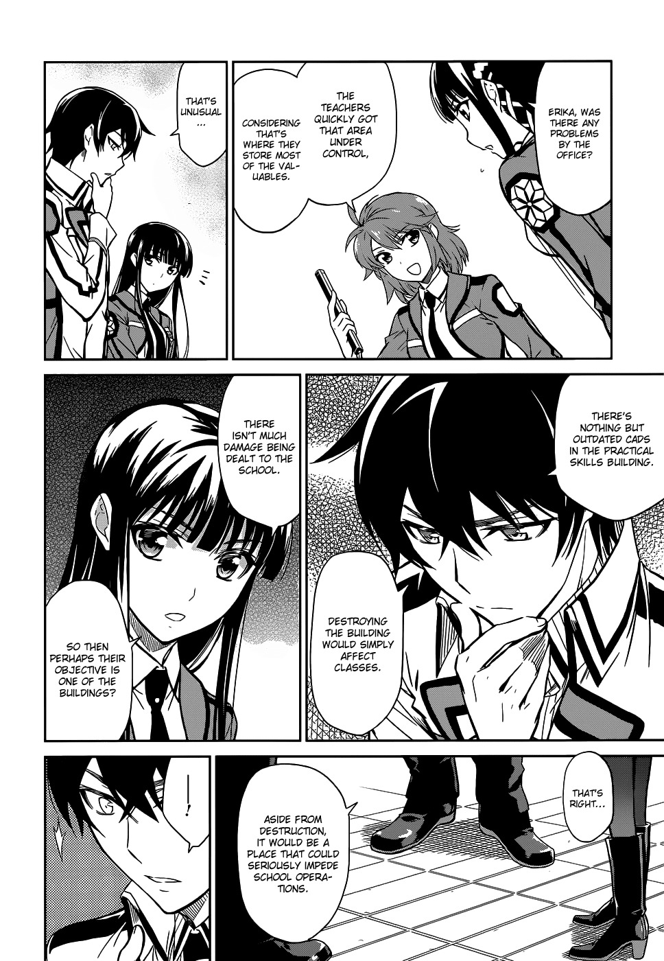 Mahouka Koukou no Rettousei Chapter 17 page 15 - Chapter 17: Subjugation