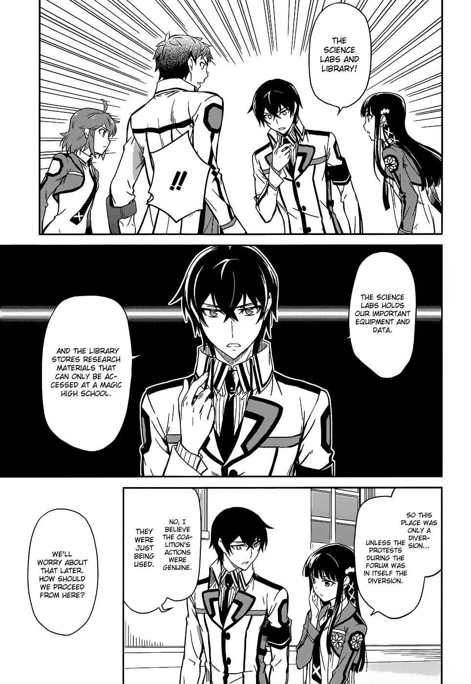 Mahouka Koukou no Rettousei Chapter 17 page 16 - Chapter 17: Subjugation