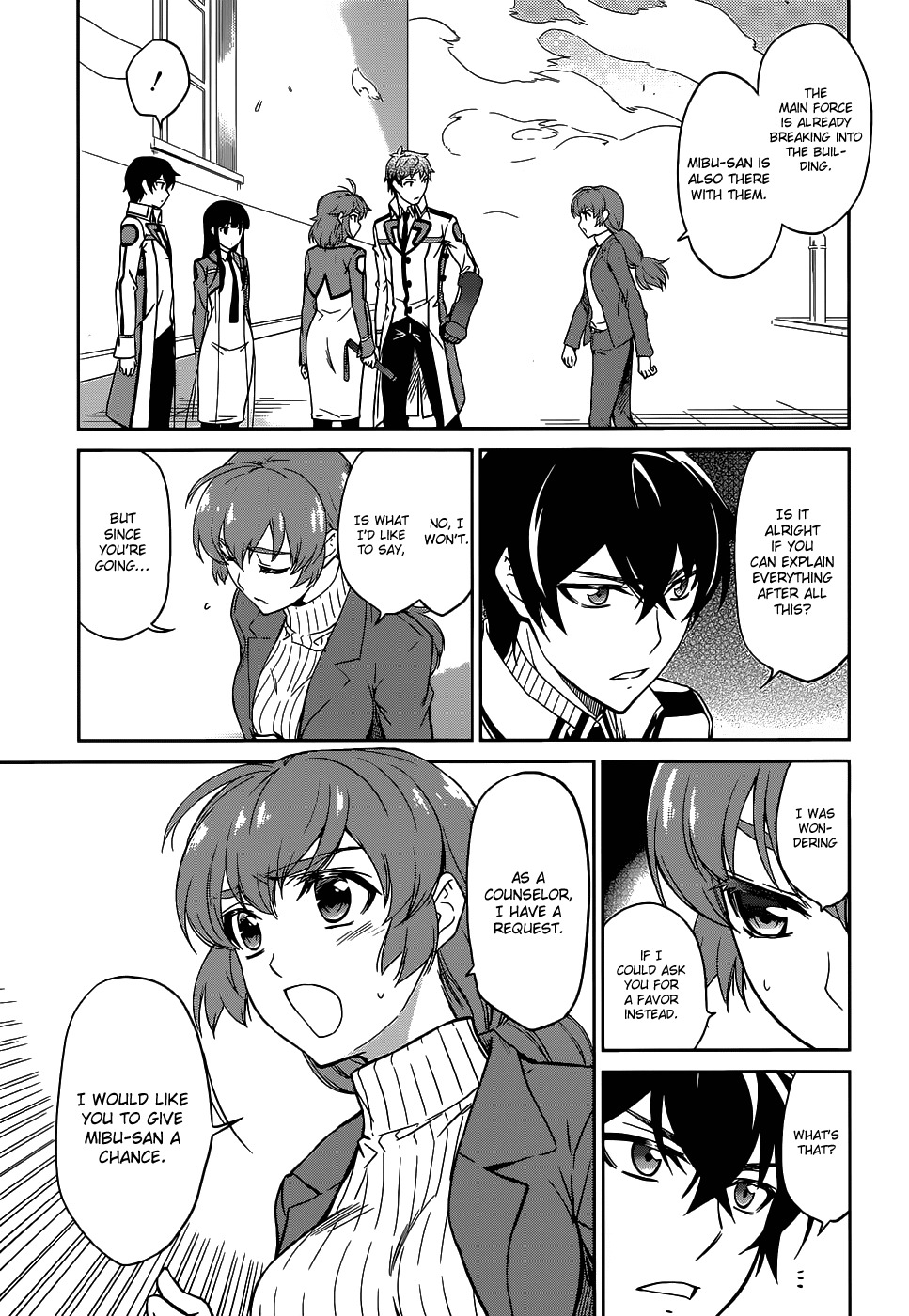 Mahouka Koukou no Rettousei Chapter 17 page 18 - Chapter 17: Subjugation
