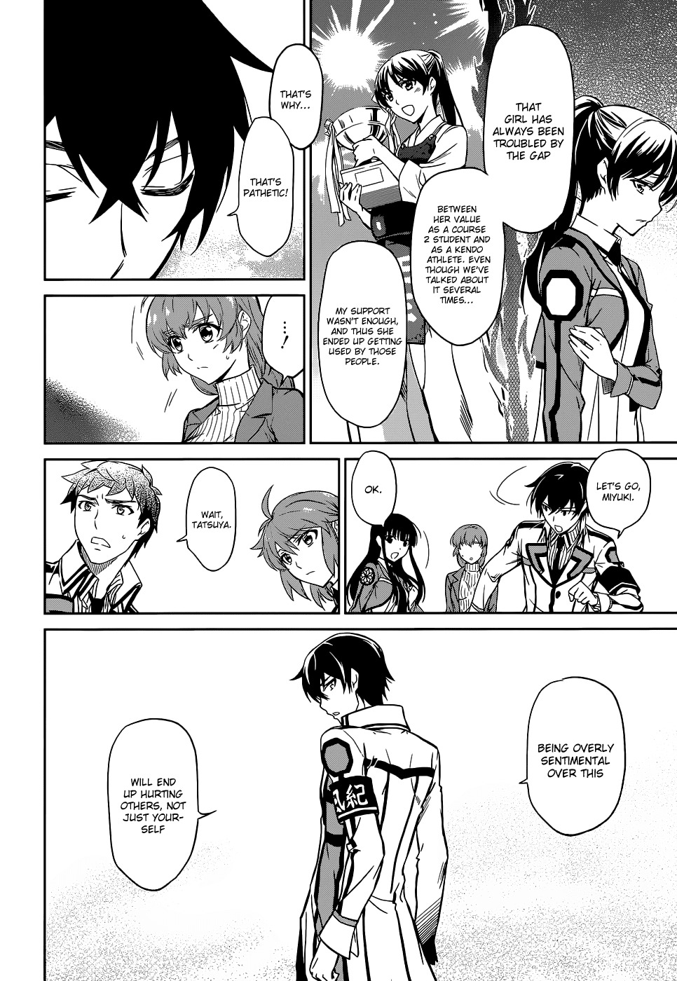 Mahouka Koukou no Rettousei Chapter 17 page 19 - Chapter 17: Subjugation