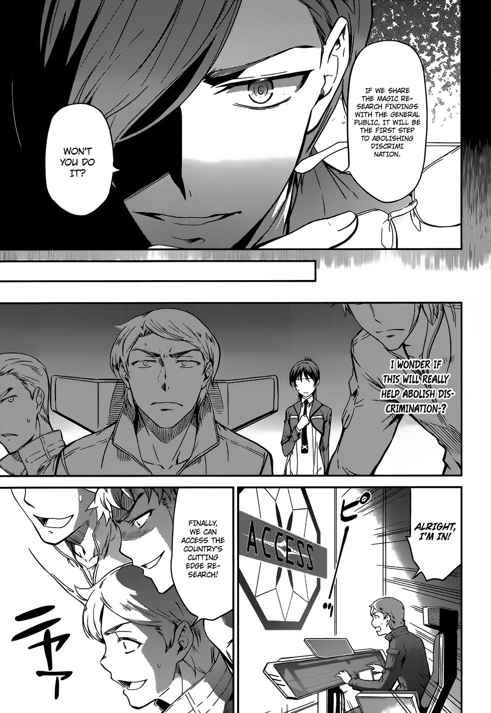 Mahouka Koukou no Rettousei Chapter 18 page 16 - Chapter 18: Swords And Magic, Part 1
