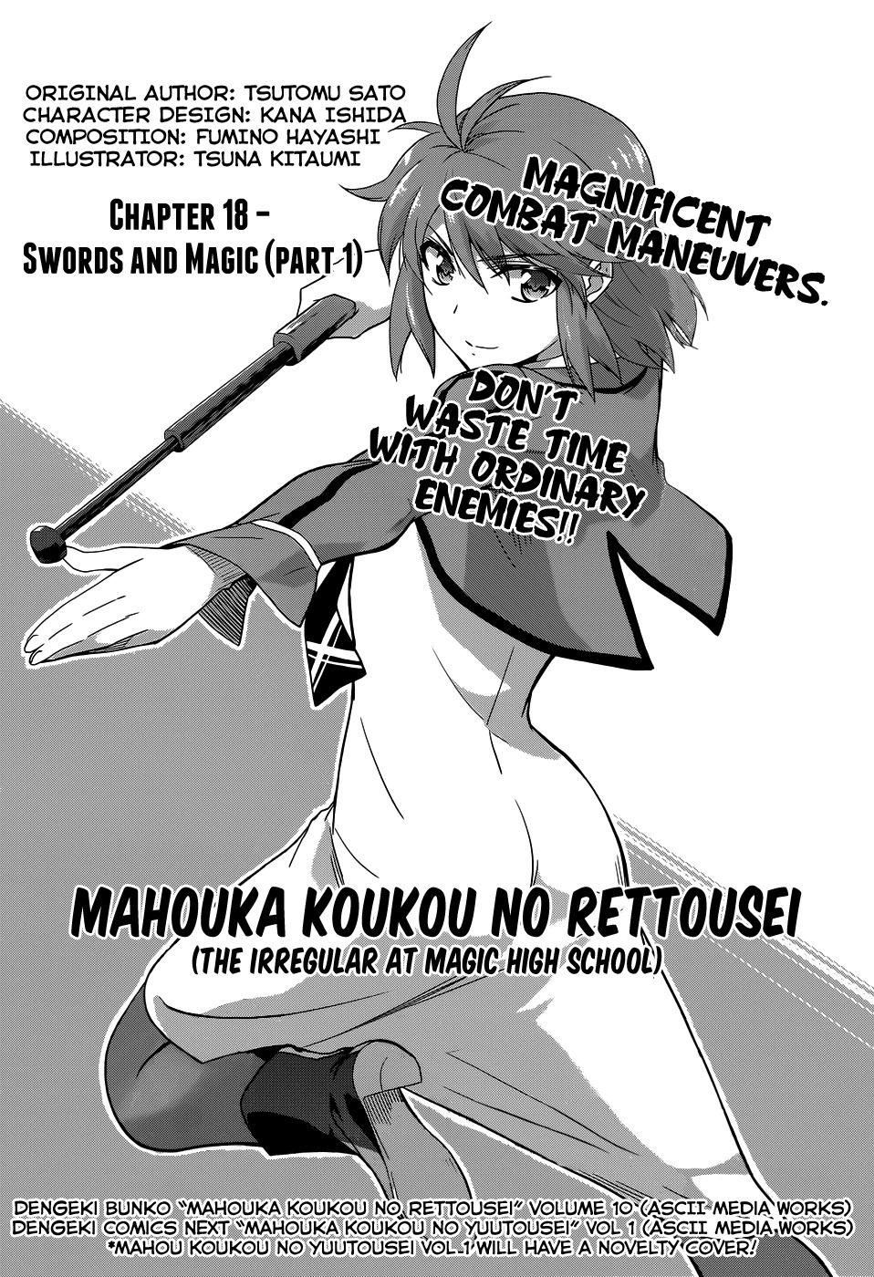 Mahouka Koukou no Rettousei Chapter 18 page 2 - Chapter 18: Swords And Magic, Part 1