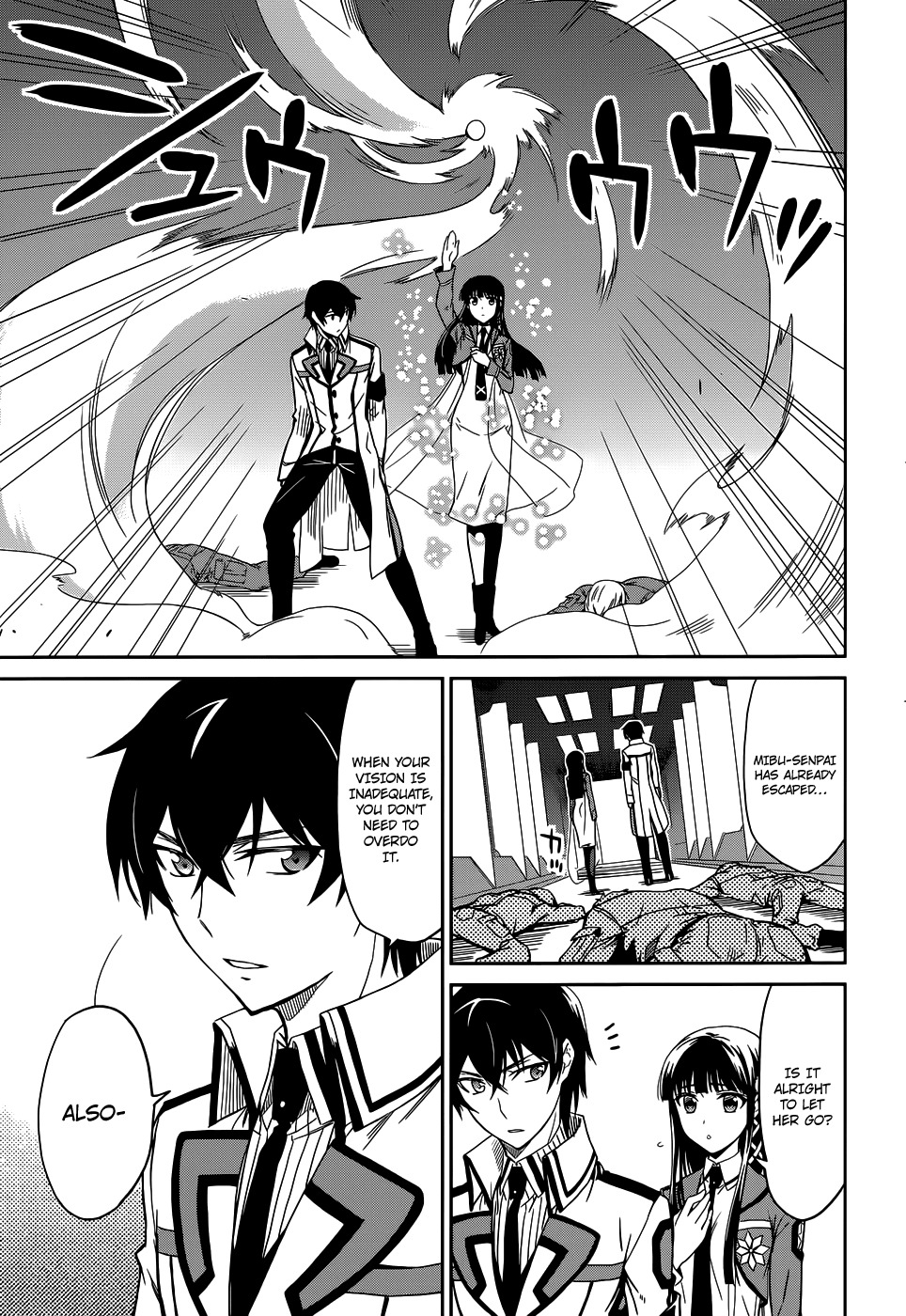 Mahouka Koukou no Rettousei Chapter 18 page 29 - Chapter 18: Swords And Magic, Part 1