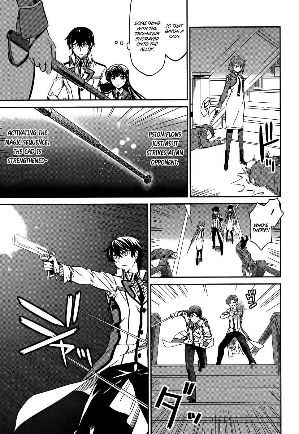 Mahouka Koukou no Rettousei Chapter 18 page 8 - Chapter 18: Swords And Magic, Part 1