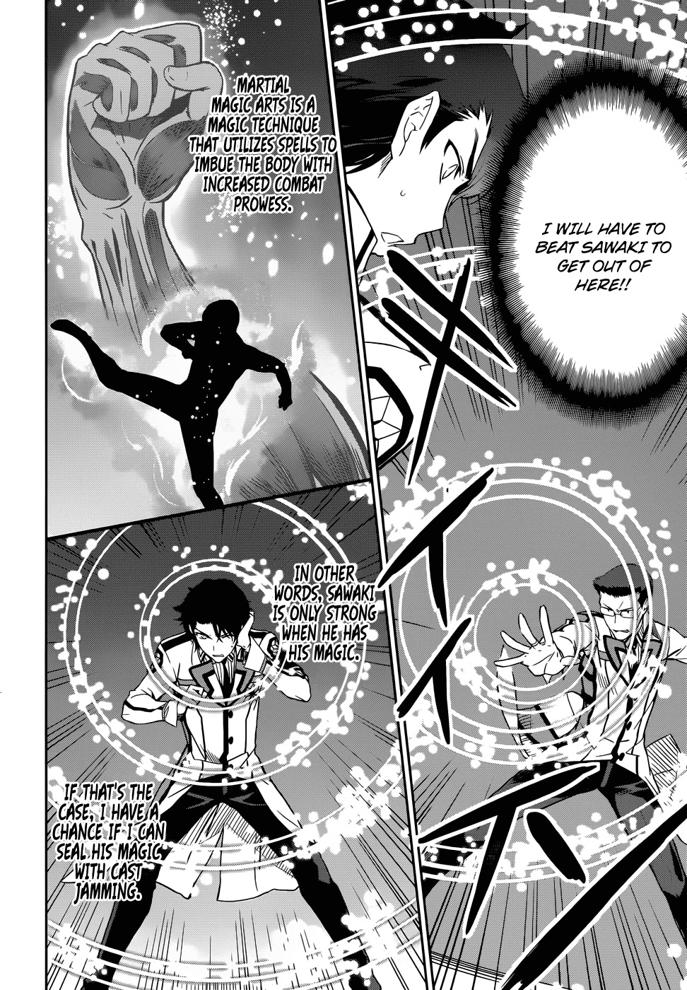 Mahouka Koukou no Rettousei Chapter 20 page 10 - Chapter 20: Counterattack
