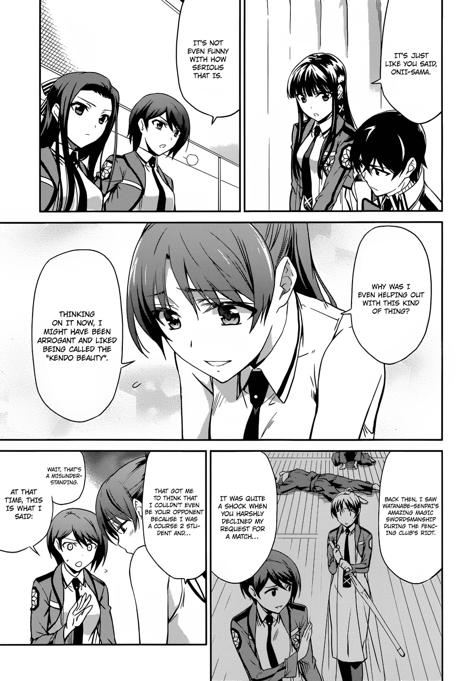 Mahouka Koukou no Rettousei Chapter 20 page 15 - Chapter 20: Counterattack
