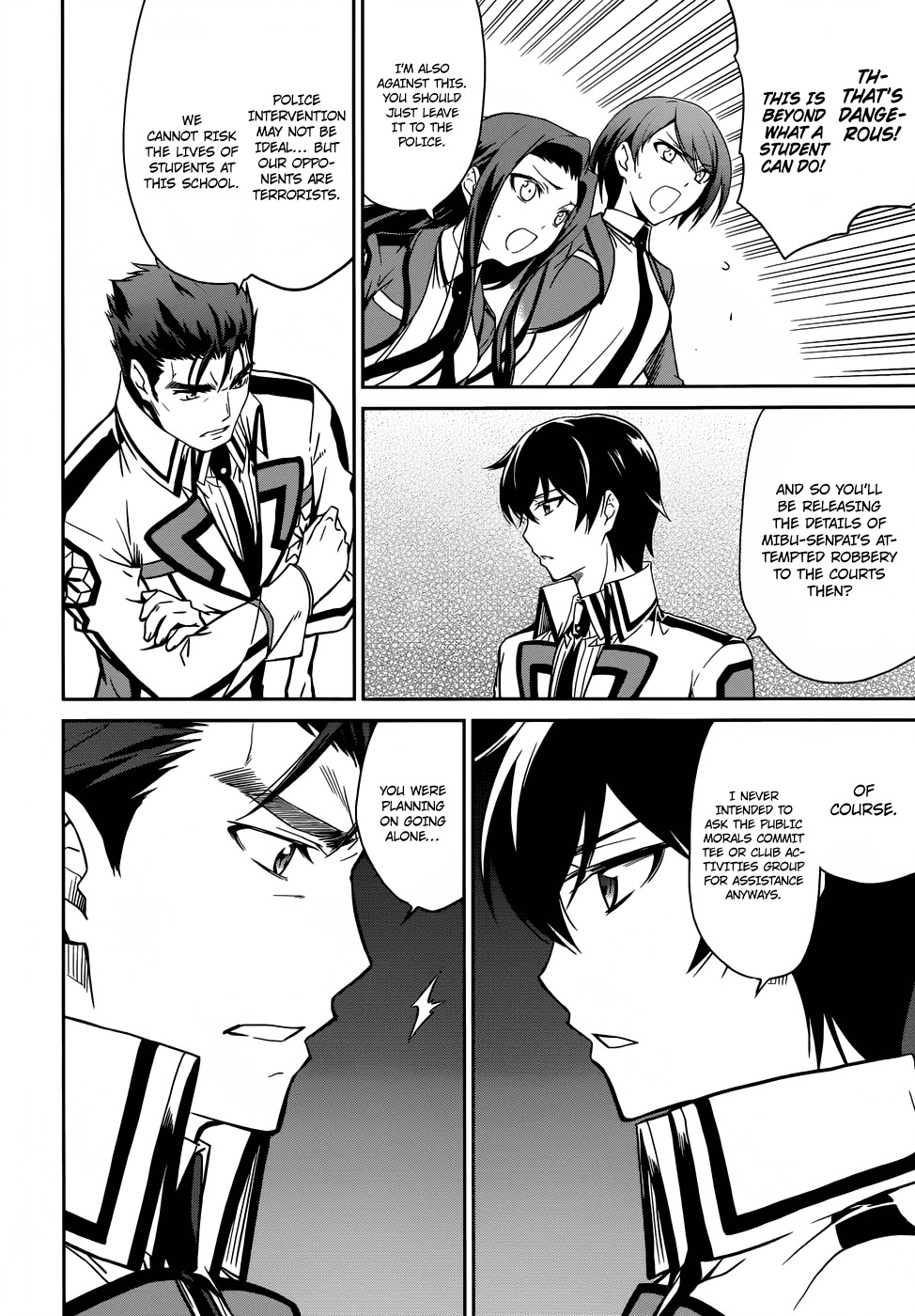 Mahouka Koukou no Rettousei Chapter 20 page 20 - Chapter 20: Counterattack