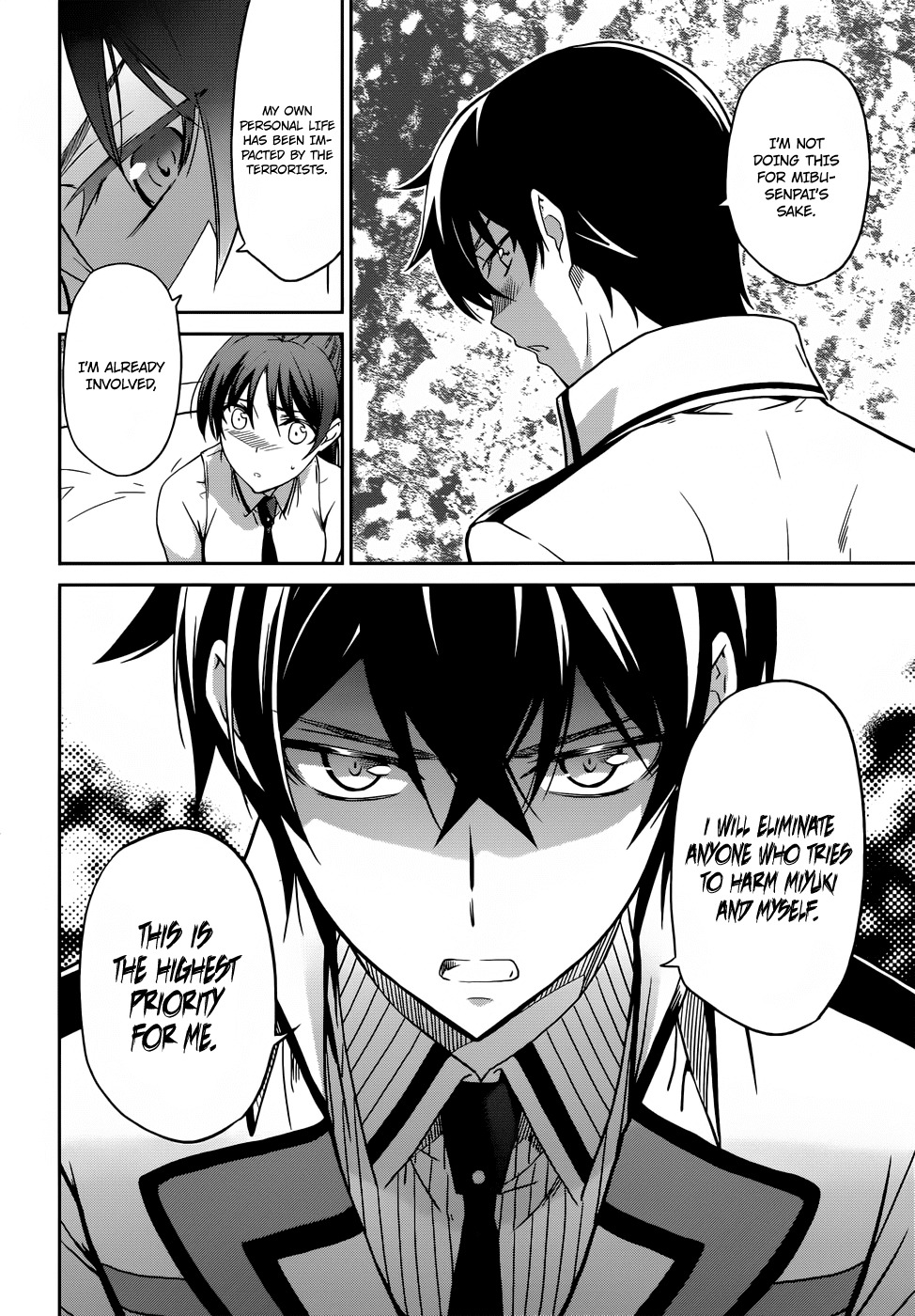 Mahouka Koukou no Rettousei Chapter 20 page 22 - Chapter 20: Counterattack