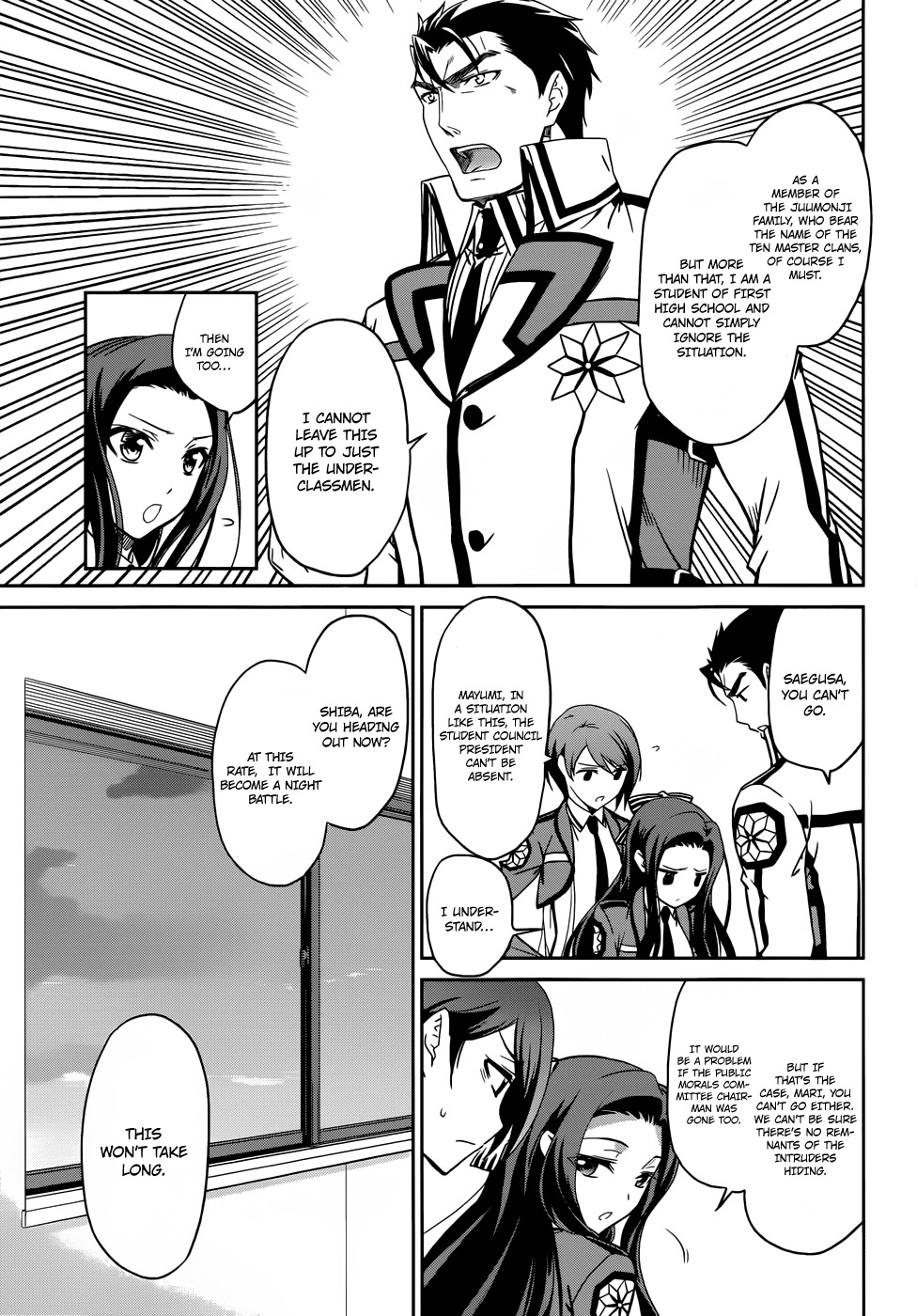 Mahouka Koukou no Rettousei Chapter 20 page 29 - Chapter 20: Counterattack