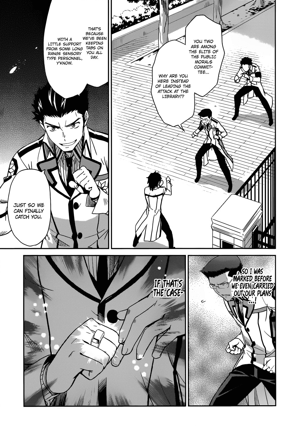 Mahouka Koukou no Rettousei Chapter 20 page 9 - Chapter 20: Counterattack