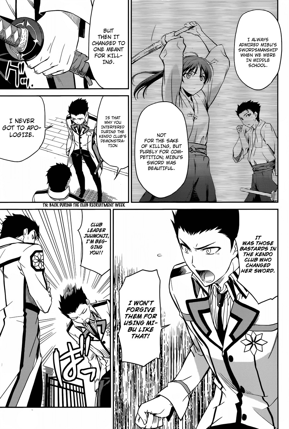 Mahouka Koukou no Rettousei Chapter 21 page 7 - Chapter 21: Specialist