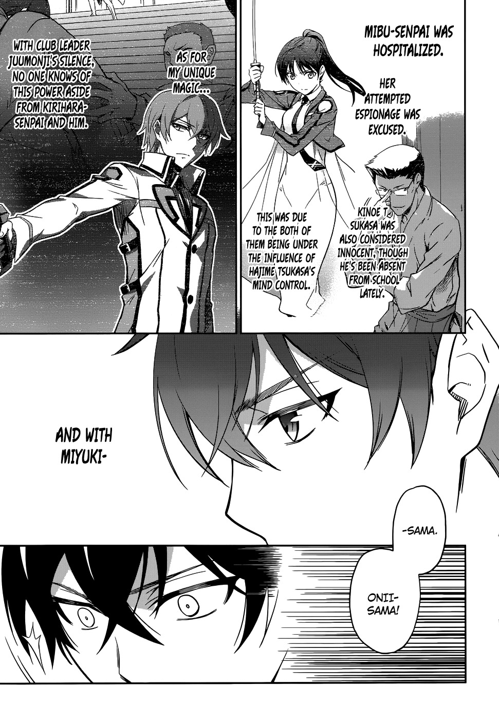 Mahouka Koukou no Rettousei Chapter 22 page 19 - Chapter 22: Epilogue [END]