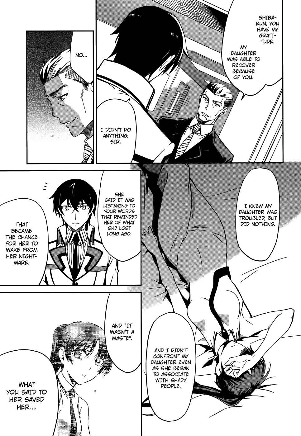 Mahouka Koukou no Rettousei Chapter 22 page 27 - Chapter 22: Epilogue [END]
