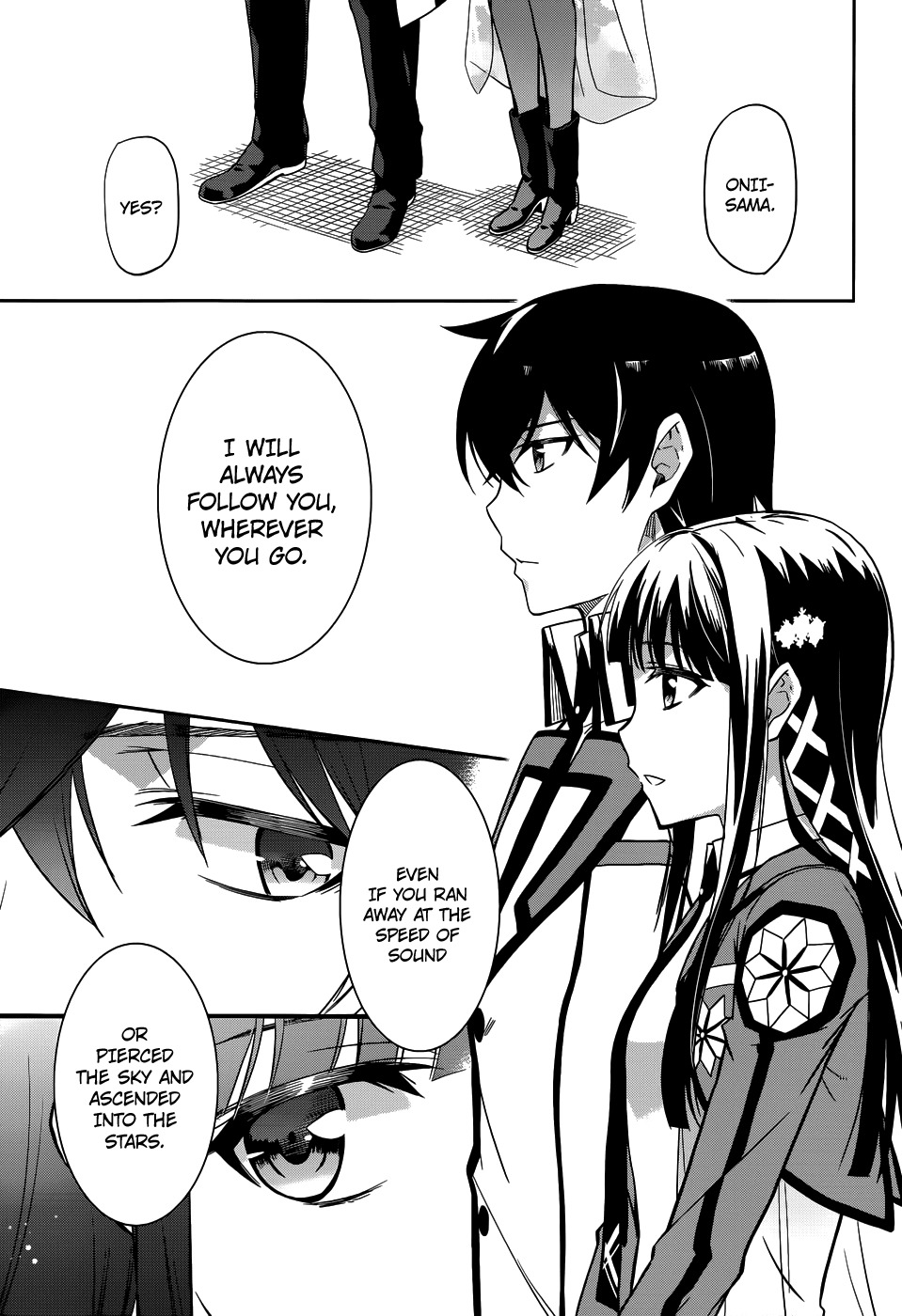Mahouka Koukou no Rettousei Chapter 22 page 33 - Chapter 22: Epilogue [END]