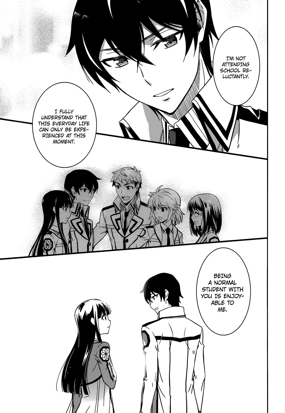 Mahouka Koukou no Rettousei Chapter 22 page 35 - Chapter 22: Epilogue [END]
