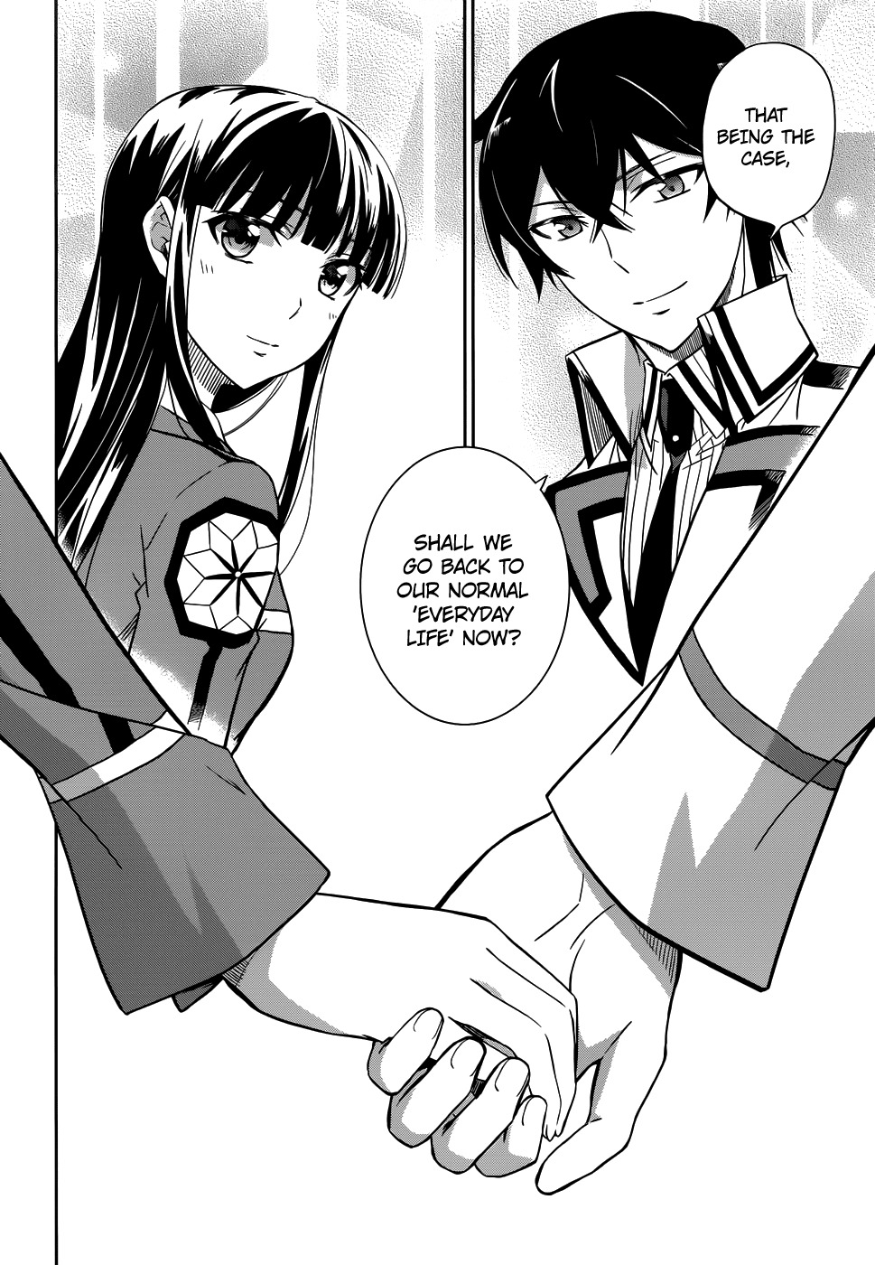 Mahouka Koukou no Rettousei Chapter 22 page 36 - Chapter 22: Epilogue [END]