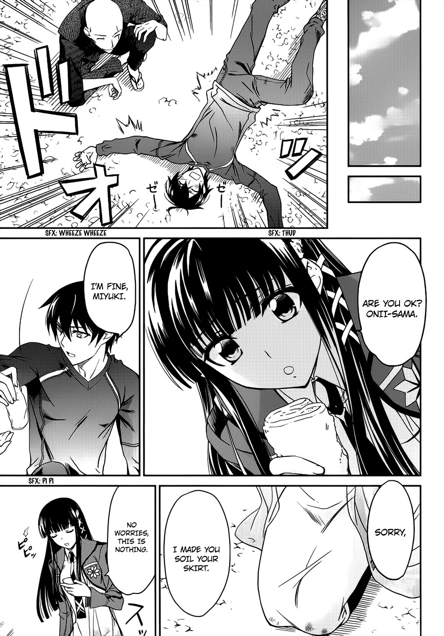 Mahouka Koukou no Rettousei Chapter 3 page 10 - Chapter 3: Trouble
