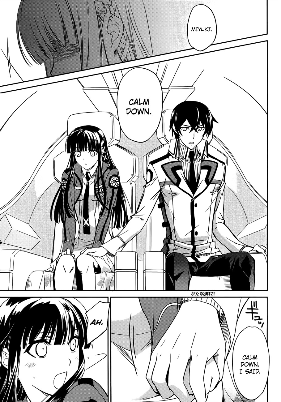 Mahouka Koukou no Rettousei Chapter 3 page 16 - Chapter 3: Trouble