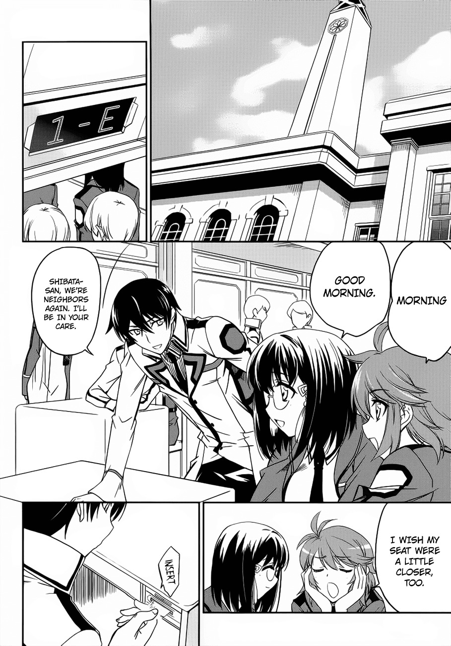 Mahouka Koukou no Rettousei Chapter 3 page 19 - Chapter 3: Trouble