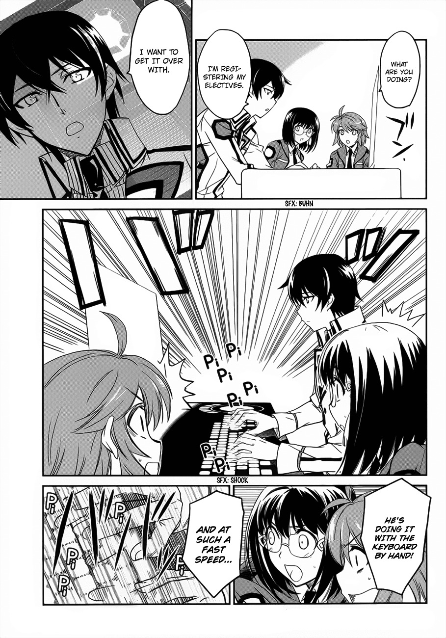 Mahouka Koukou no Rettousei Chapter 3 page 20 - Chapter 3: Trouble