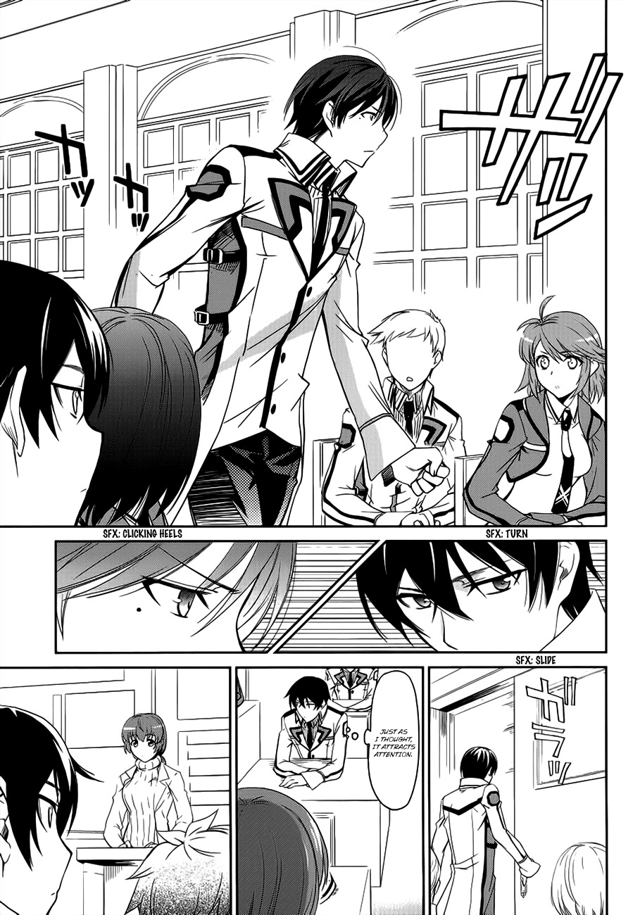 Mahouka Koukou no Rettousei Chapter 3 page 26 - Chapter 3: Trouble