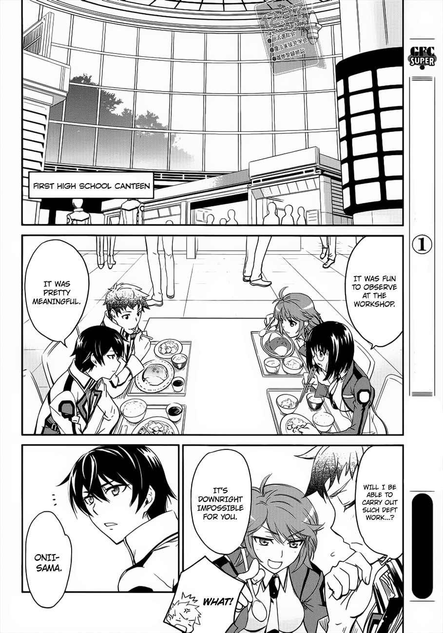 Mahouka Koukou no Rettousei Chapter 3 page 29 - Chapter 3: Trouble