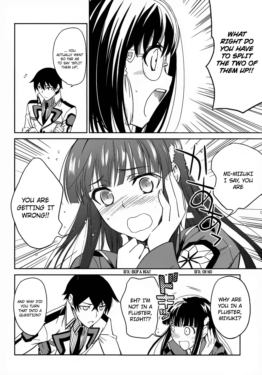 Mahouka Koukou no Rettousei Chapter 3 page 35 - Chapter 3: Trouble