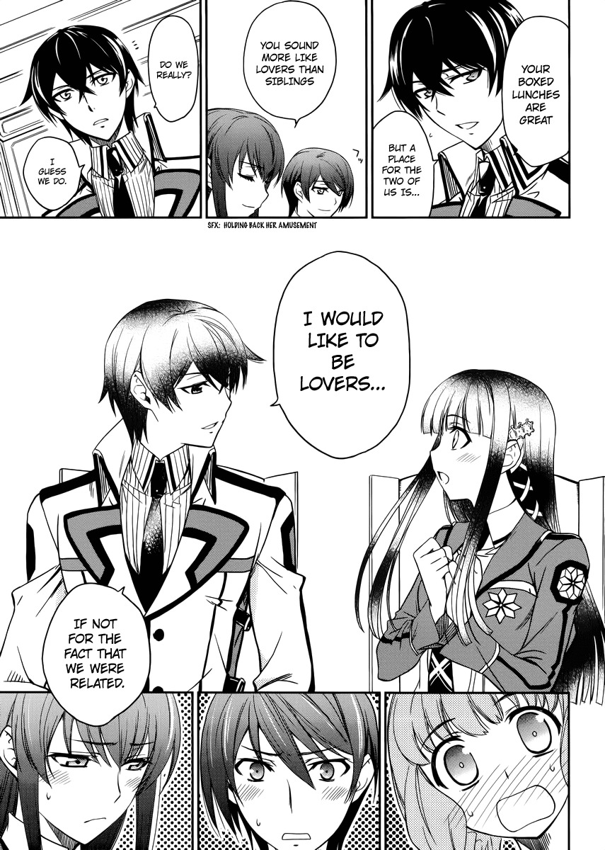 Mahouka Koukou no Rettousei Chapter 5 page 8 - Chapter 5: Nomination And Appointment