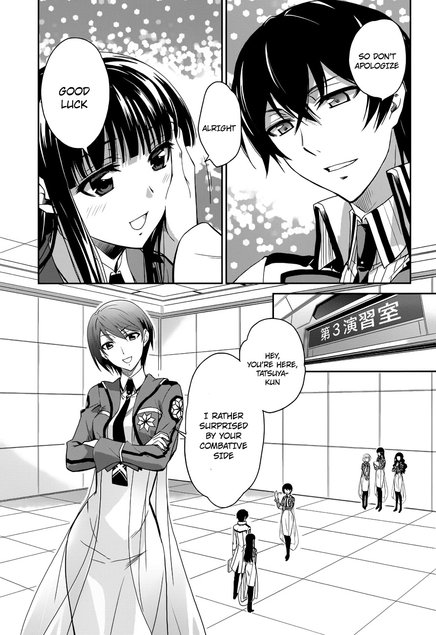 Mahouka Koukou no Rettousei Chapter 6 page 16 - Chapter 6: Provocation ☠ Provocation