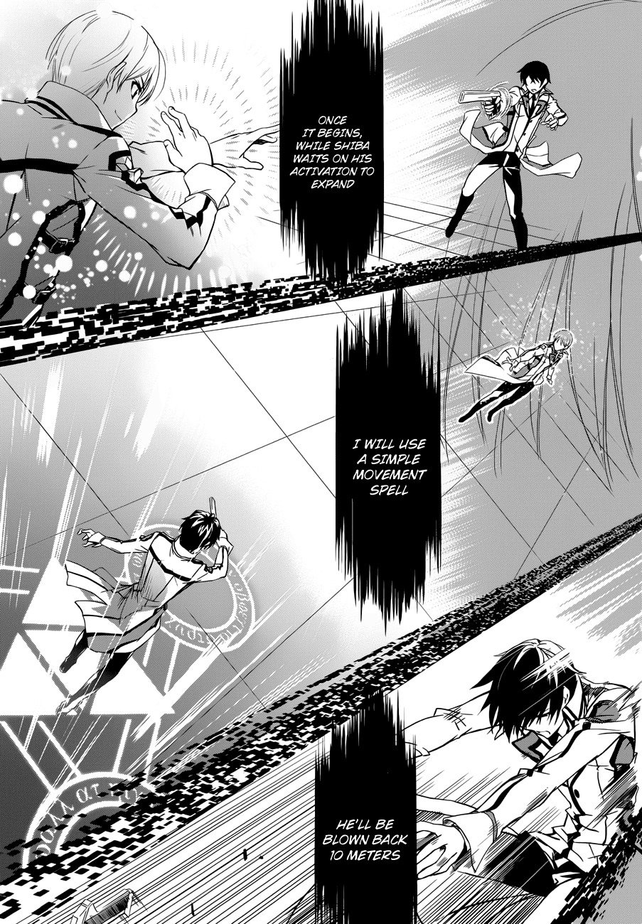 Mahouka Koukou no Rettousei Chapter 6 page 21 - Chapter 6: Provocation ☠ Provocation