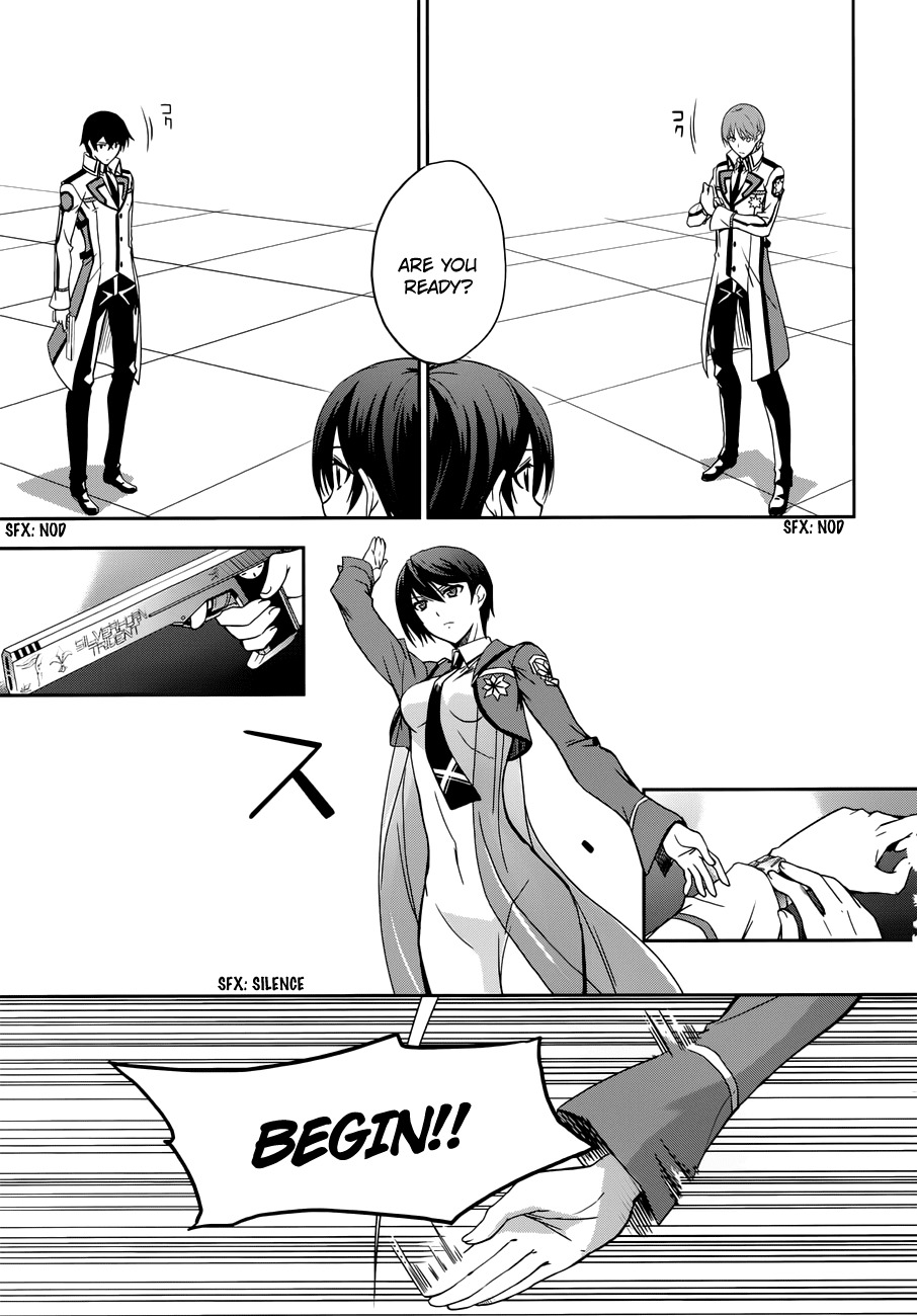 Mahouka Koukou no Rettousei Chapter 6 page 23 - Chapter 6: Provocation ☠ Provocation