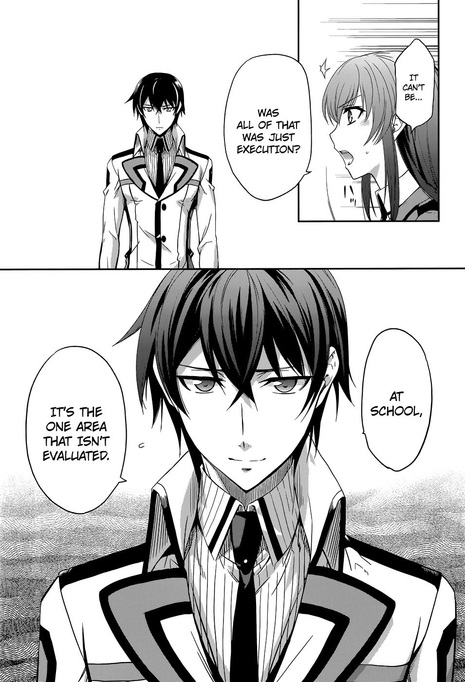 Mahouka Koukou no Rettousei Chapter 7 page 19 - Chapter 7: Personal Struggle