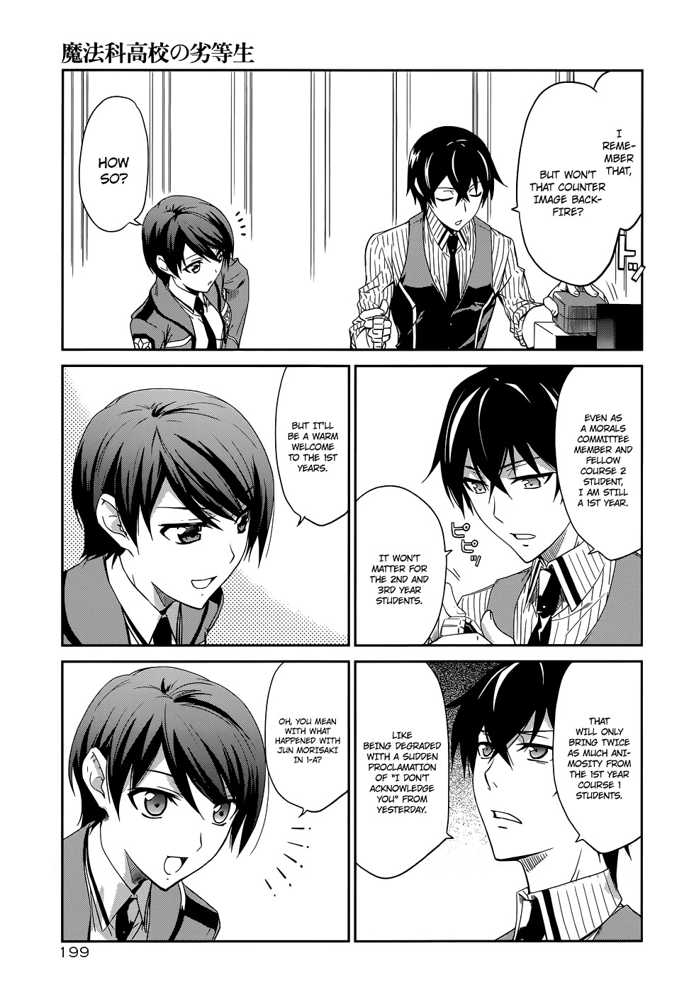 Mahouka Koukou no Rettousei Chapter 7 page 27 - Chapter 7: Personal Struggle