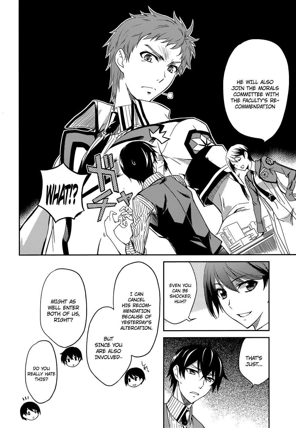 Mahouka Koukou no Rettousei Chapter 7 page 28 - Chapter 7: Personal Struggle