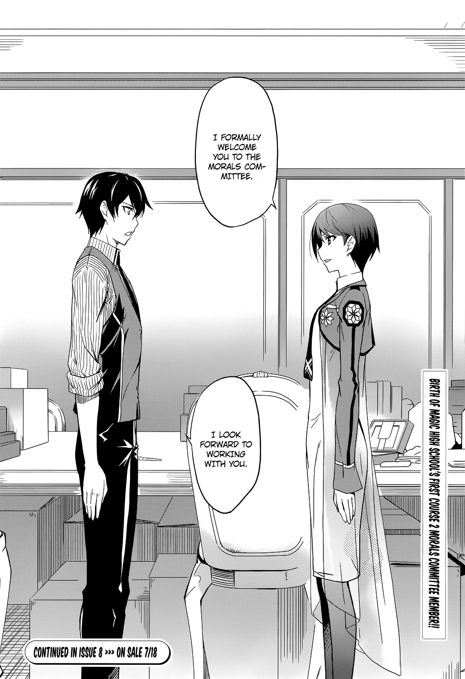 Mahouka Koukou no Rettousei Chapter 7 page 30 - Chapter 7: Personal Struggle