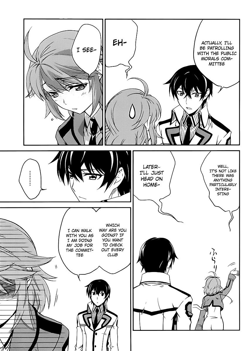 Mahouka Koukou no Rettousei Chapter 8 page 28 - Chapter 8: Yearning
