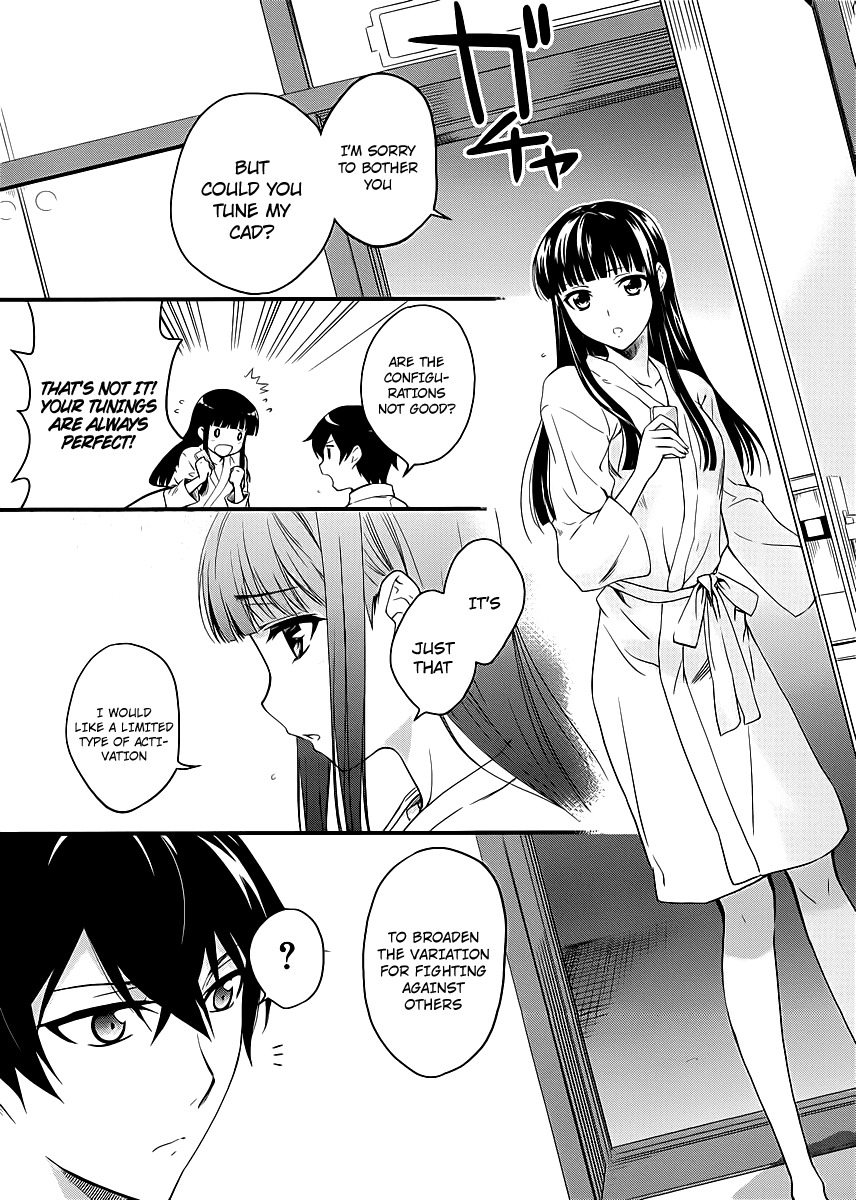 Mahouka Koukou no Rettousei Chapter 8 page 6 - Chapter 8: Yearning