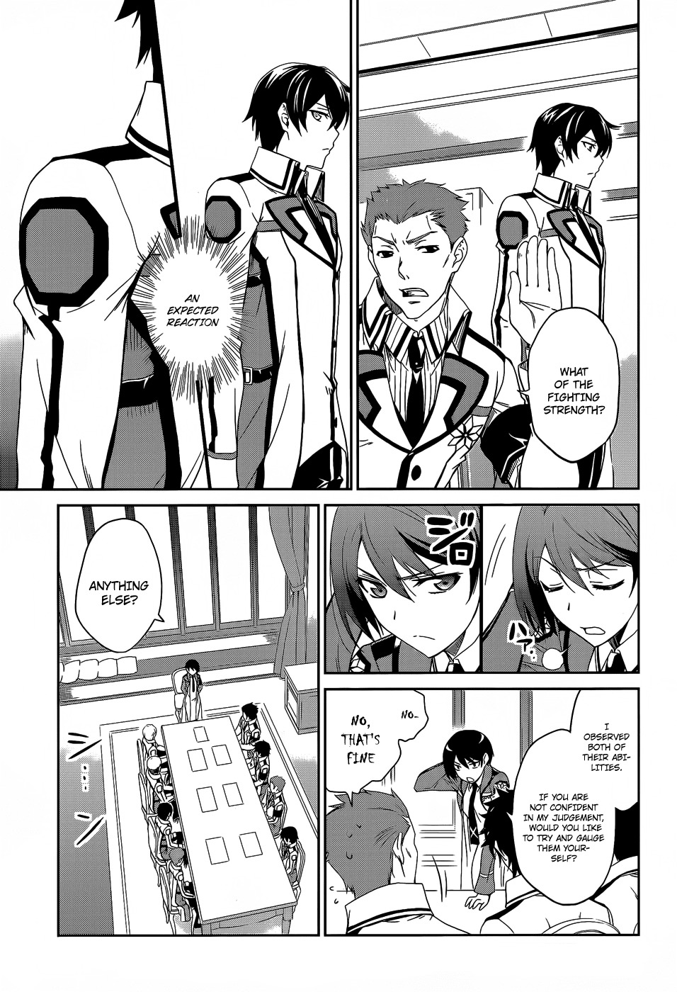 Mahouka Koukou no Rettousei Chapter 9 page 10 - Chapter 9: First Job