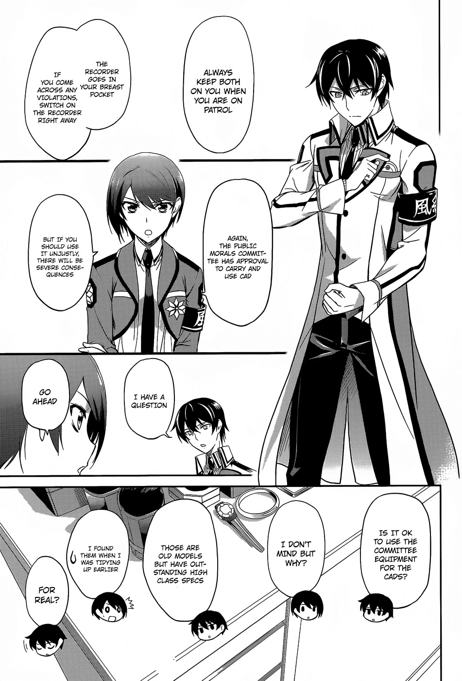 Mahouka Koukou no Rettousei Chapter 9 page 12 - Chapter 9: First Job