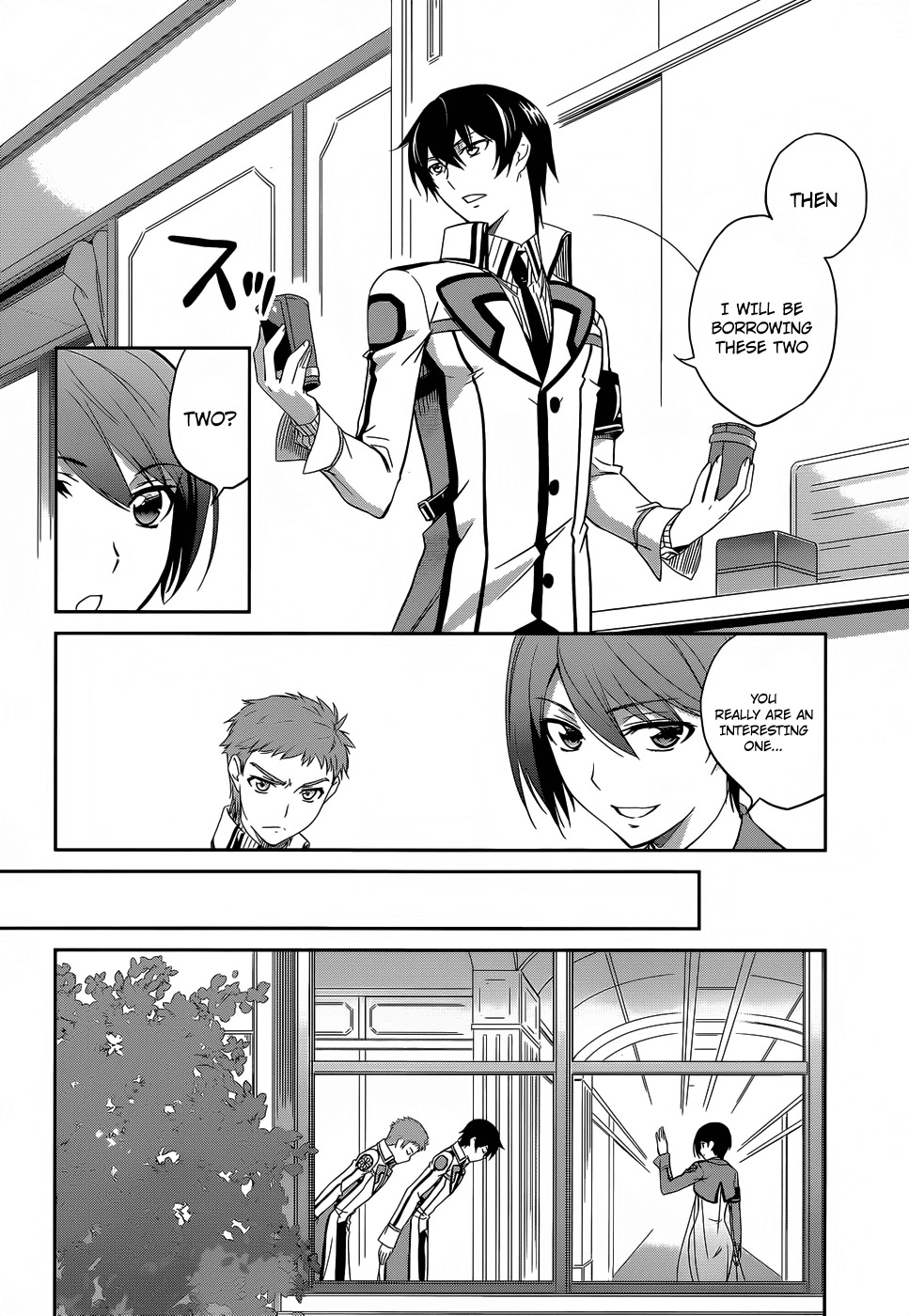 Mahouka Koukou no Rettousei Chapter 9 page 13 - Chapter 9: First Job