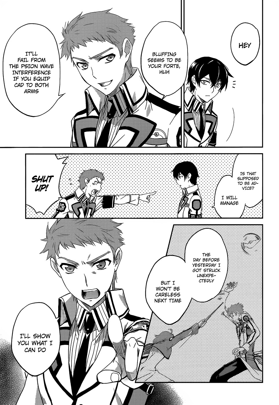 Mahouka Koukou no Rettousei Chapter 9 page 14 - Chapter 9: First Job