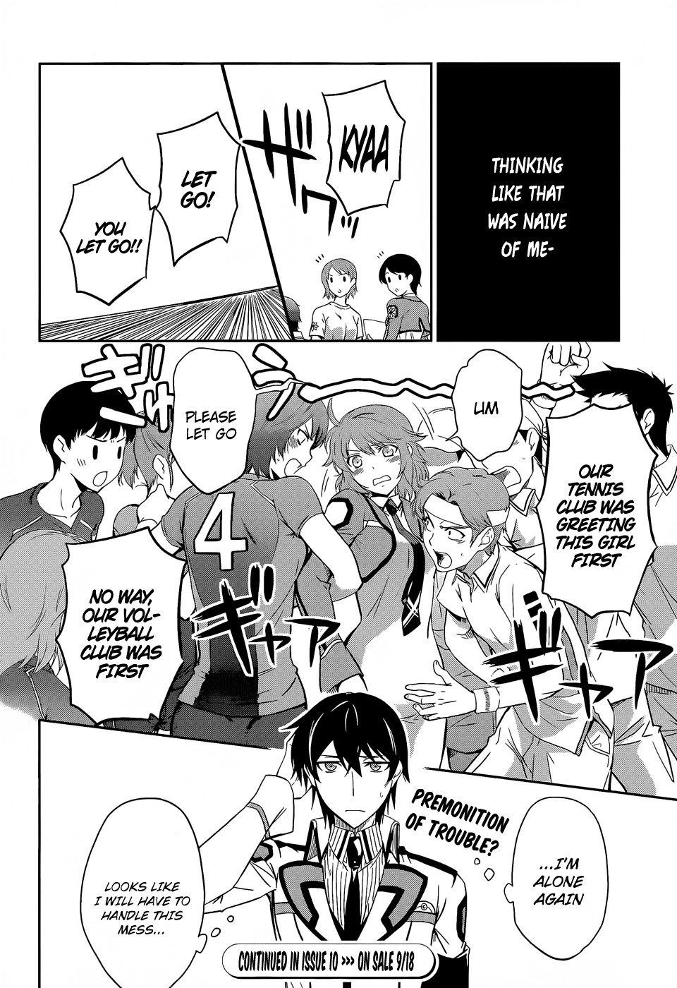 Mahouka Koukou no Rettousei Chapter 9 page 19 - Chapter 9: First Job