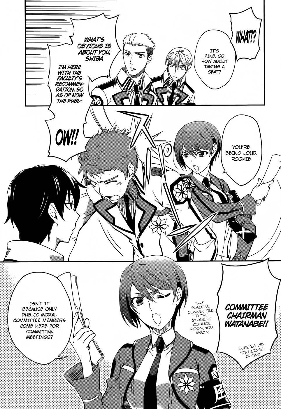 Mahouka Koukou no Rettousei Chapter 9 page 4 - Chapter 9: First Job