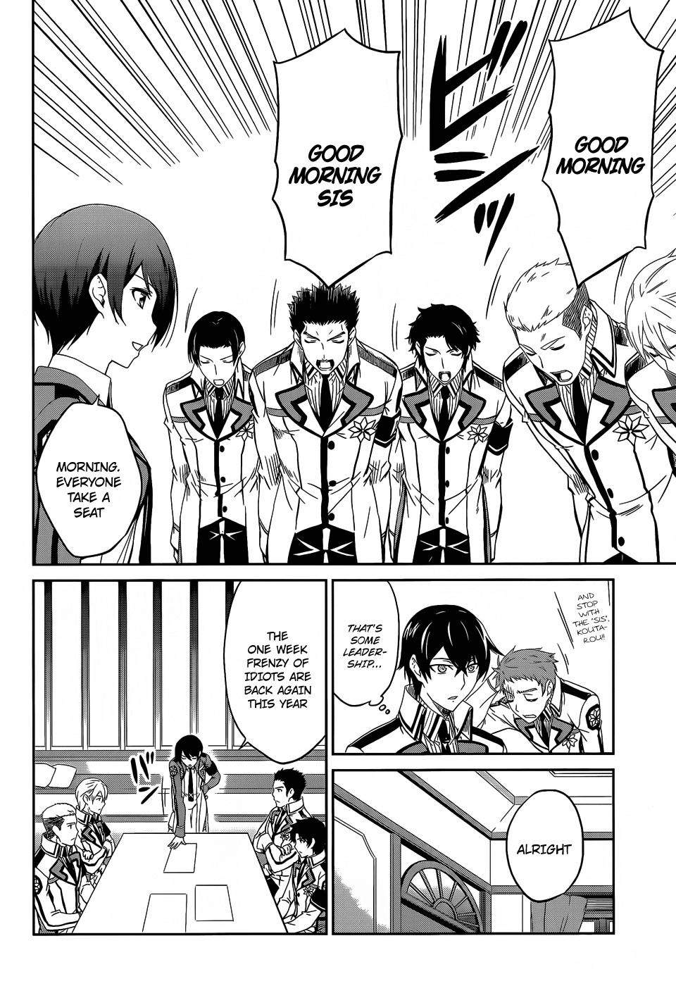 Mahouka Koukou no Rettousei Chapter 9 page 5 - Chapter 9: First Job