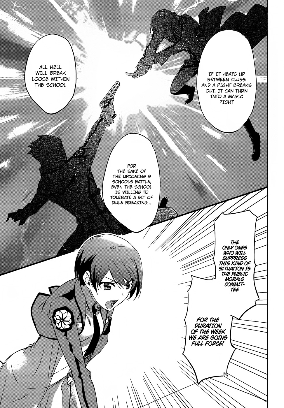 Mahouka Koukou no Rettousei Chapter 9 page 8 - Chapter 9: First Job