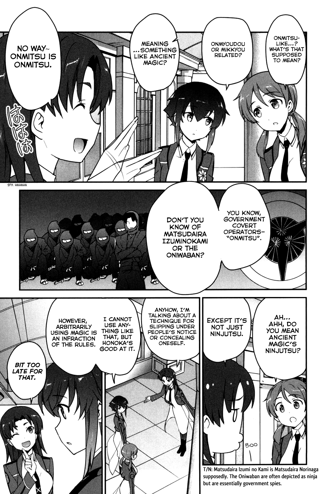 Mahouka Koukou no Yuutousei Chapter 11 page 10 - Chapter 11: Chapter 11