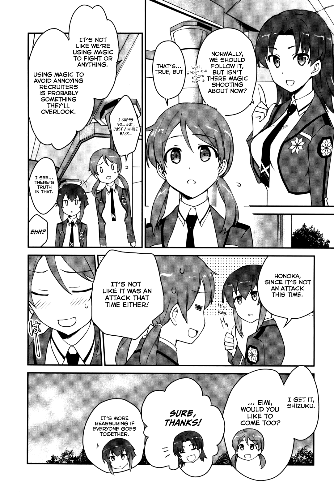 Mahouka Koukou no Yuutousei Chapter 11 page 11 - Chapter 11: Chapter 11