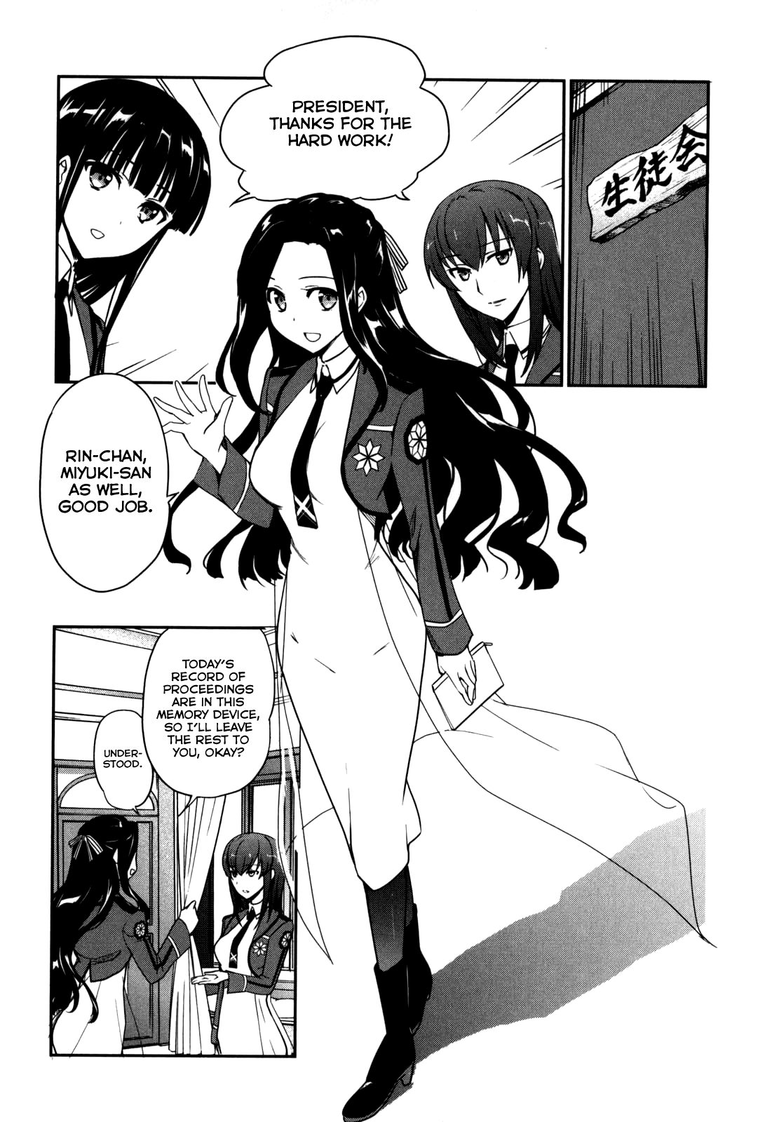 Mahouka Koukou no Yuutousei Chapter 11 page 22 - Chapter 11: Chapter 11